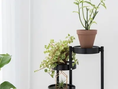 TRISHEL 3 Tier Shelf 3D model