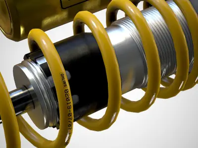 Ohlins Suspension 3D model