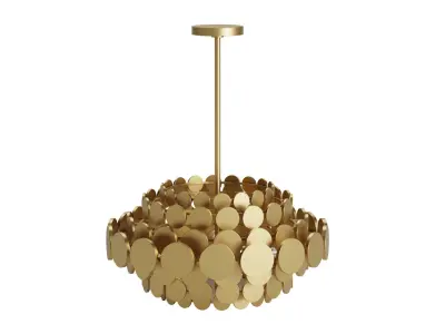 Amaryllis Chandelier 3D model