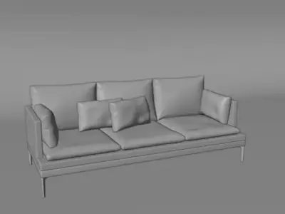 Sofa for Interior Design Free 3D model