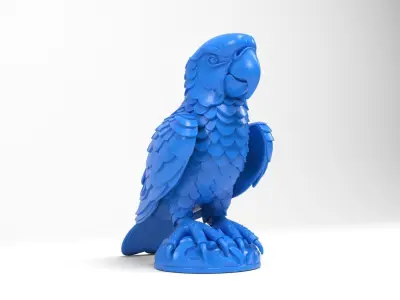 Parrot Figurine 3D print model