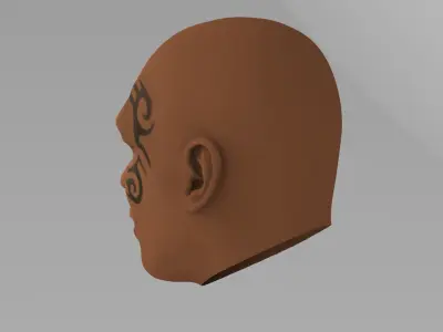 Mike Tyson 3D model