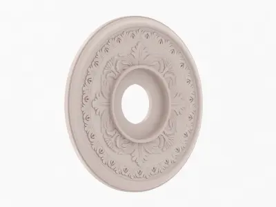 Classic Ceiling Medallion 11  3D model