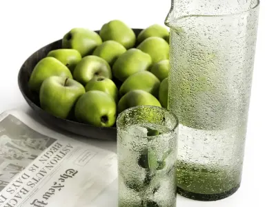 arctic apples 3D model