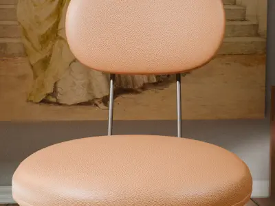 Archviz Single Seat 2 Basic Scene and Lighting 3D model