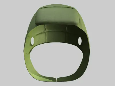 Rugby Scrum Cap Headgear  3D model