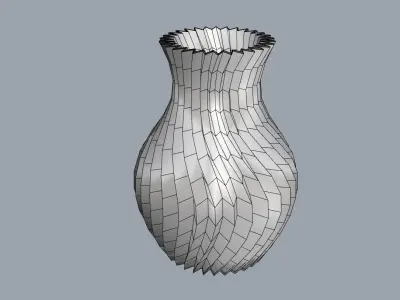 AvantConcept Parametric Vase 3D Printable 3D print model