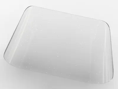 Auto Rickshaw Front Windscreen 3D print model