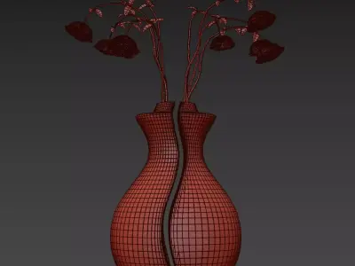 flowerpot 21 3D model
