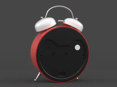 Analog Alarm Clock 3D model