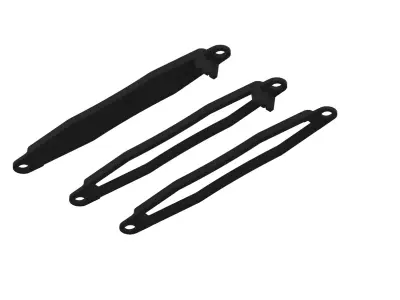 Tamiya TT-01 Type E - Battery Holder D5 51319 3D print model