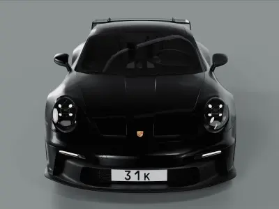 Porsche 911 992 Gt3 2021 3D model