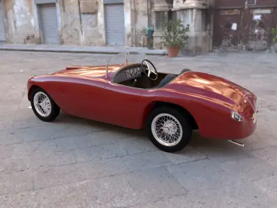 Ferrari 166M Barchetta 3D model