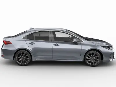 Toyota Corolla Sedan EU 2019 3D model