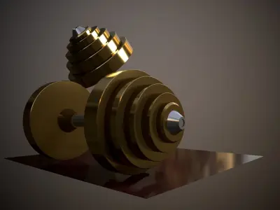 Dumbbells 3D model order