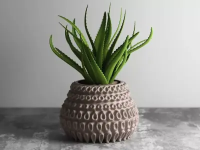 vase pot planter 3d print c03  3D print model