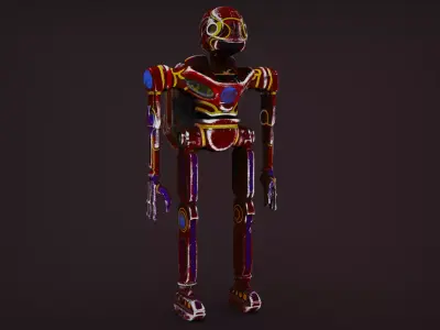 ROBOT L99 PBR GAME READY 3D model