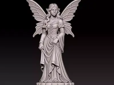 Loira - mujer hada 3D print model