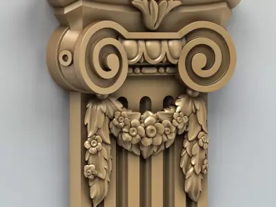Column Capital 004 3D model