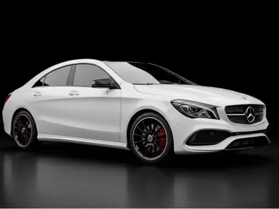 Mercedes Benz Cla45 Amg 2017 3D model