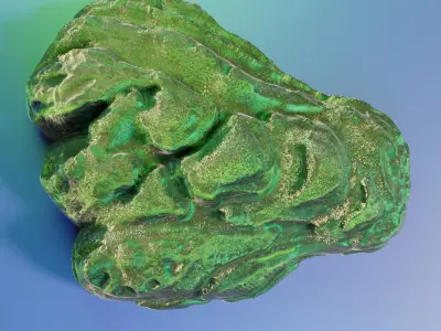  Oyster Shell Vol 8 High Detail 3D Printable Model 3D print model