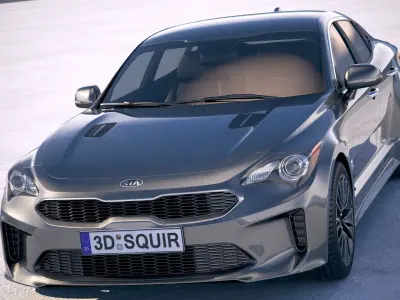 Kia Stinger 2019 3D model
