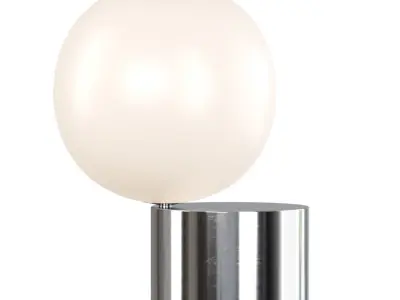 Tip of the Tongue Table Lamp by Michael Anastassiades  Low-poly 3D model