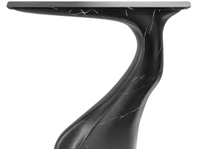 Modern Console Table Amorph Frolic 3D model