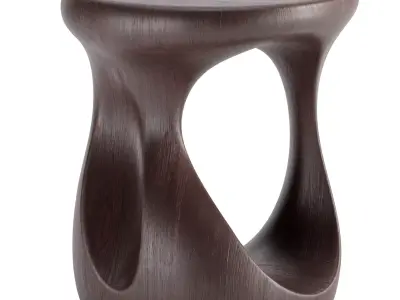 Solid Organic Table 3D model