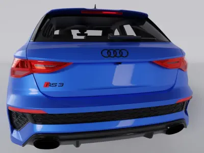 Audi RS3 Sportback Street Car  3D model
