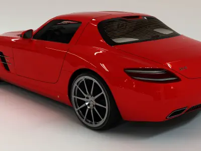 Mercedes-Benz SLS AMG 3D model