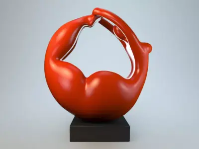 Sculpture Gutaperchivaya 3D model