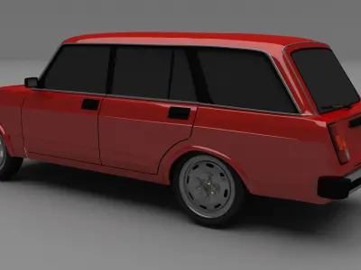 Lada Riva 3D model