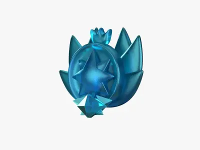 Reward Medal 3D Illustration 3D model