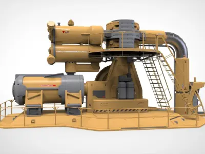 sci fi generator 2 3D model