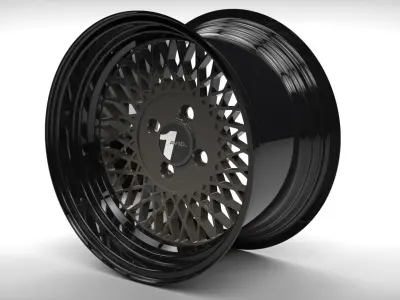 Avid Av18 Wheels 3D model
