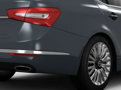 KIA Cadenza Premium 2014 3D model