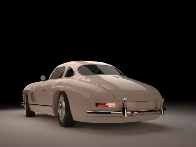 mercedes benz 300 sl 3D model