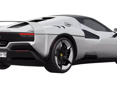 Ferrari SC40 2026 3D model