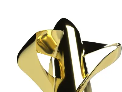 Toroidal propeller for submarines boats and ships 3D print model