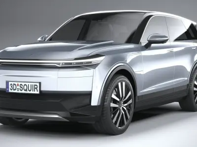 Generic SUV v1 2025 3D model