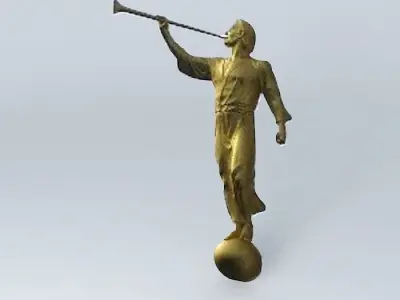 EIGHT MODEL (Moroni) ANGEL. Free 3D model