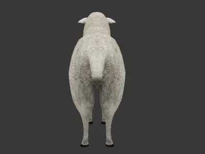 sheep Low-poly 3D model