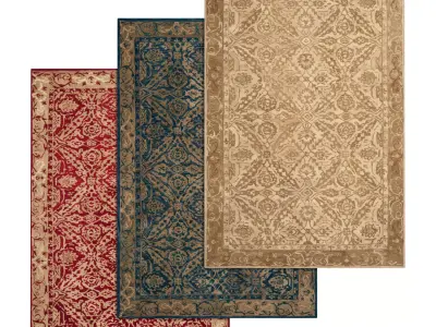 Rug Set 2239 3D model