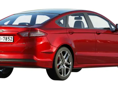 Mondeo Fusion 3D model