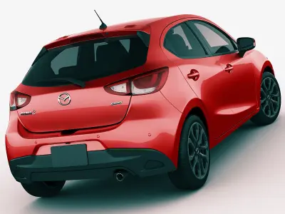 Mazda 2 Demio 3D model