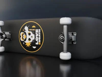 Skateboard Free 3D model purchase