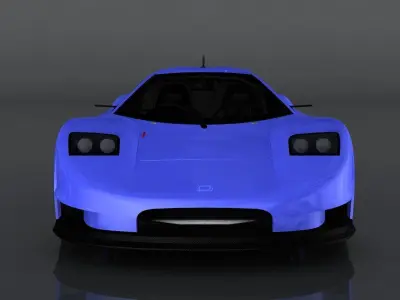 Joss JT1 Low-poly 3D model