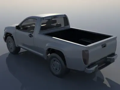 Chevrolet Colorado 2005 Regular Cab 3D print model