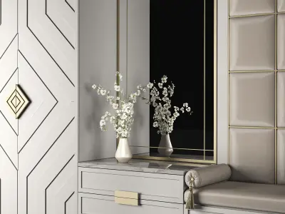 Hallway Furniture 64 3D model